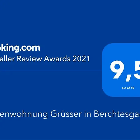 Apartment Gruesser In Berchtesgaden